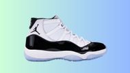Air Jordan 11 Retro 'Black & Concord-White' (Image via Stock X)